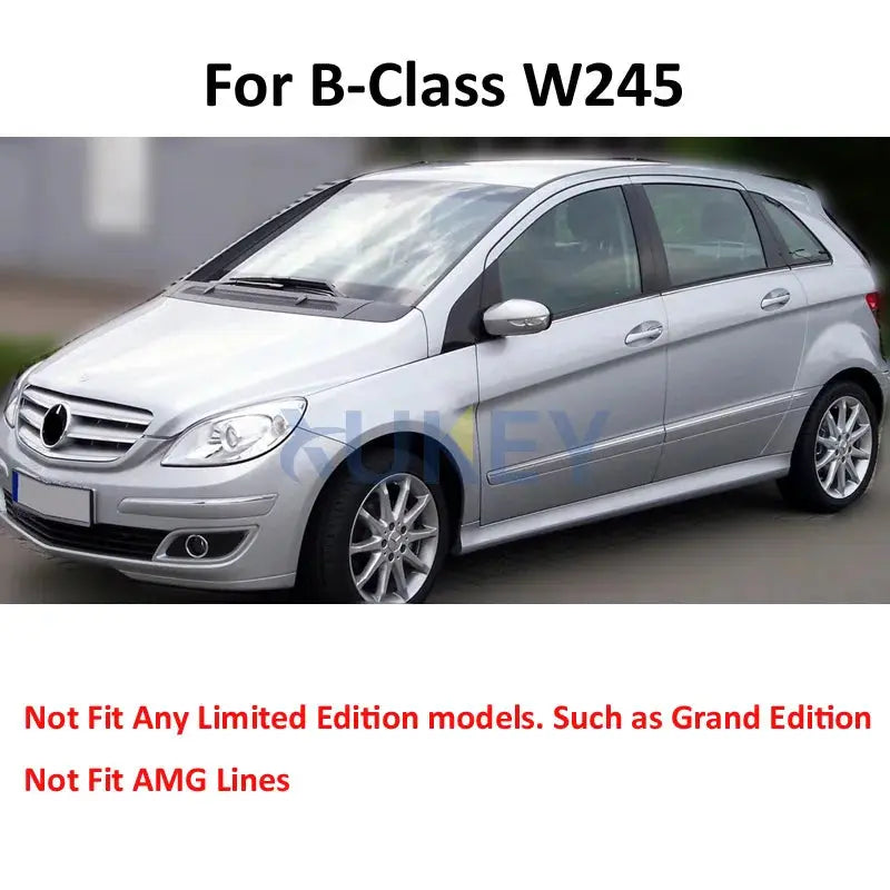 Mud Flaps For Benz B Class B-Class W245 2006-2011 Mudflaps Splash Guards Front Rear Mudguards 2010 2009 2008 2007 Accessories by InterCyprus Trading Ltd
