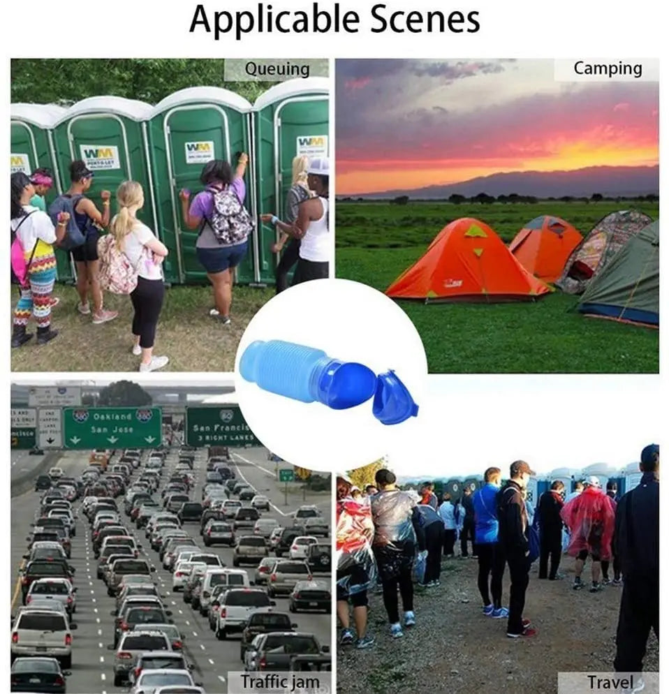 Portable 750ml Urinal &ndash; Ideal For Outdoor Travel