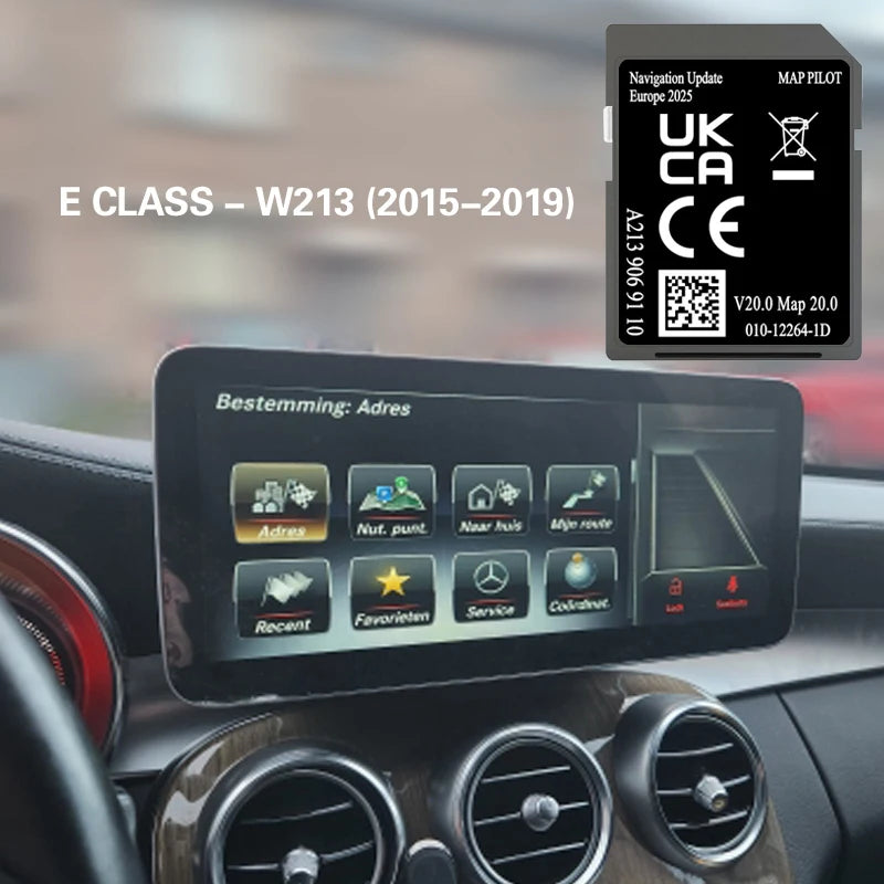 For Mercedes E-Class W213 A2139069110 - V20 32GB Maps CHINA / E-class W213 2015