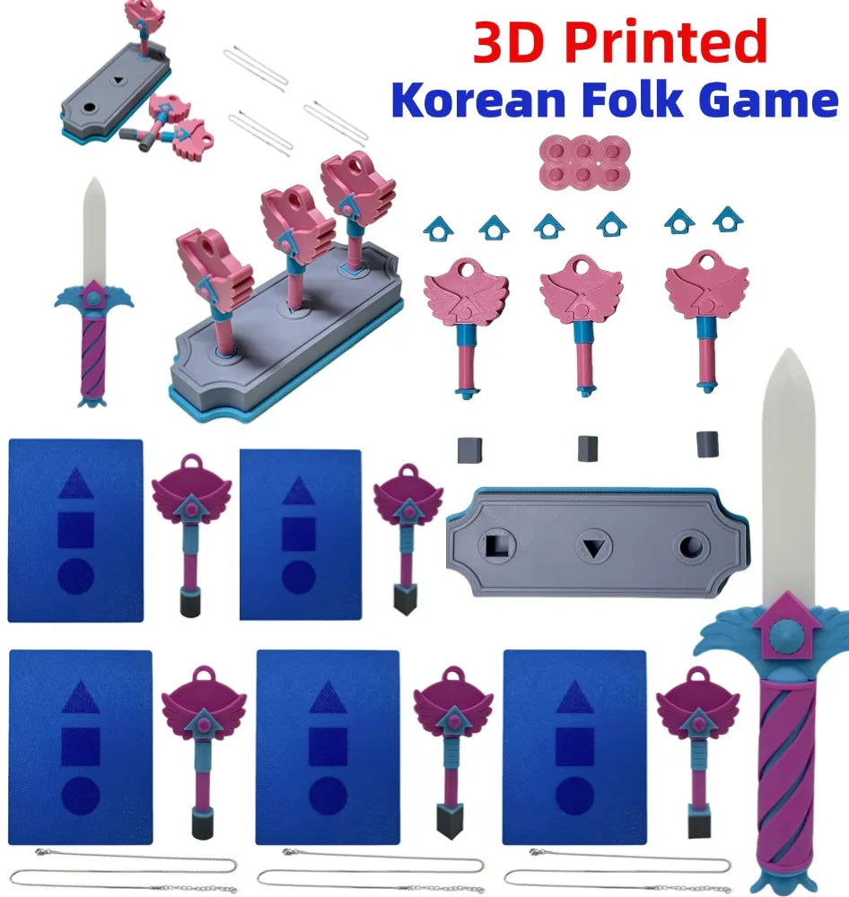 Collana Pendente Props Gioco Popolare Coreano Stampato in 3D Cosplay