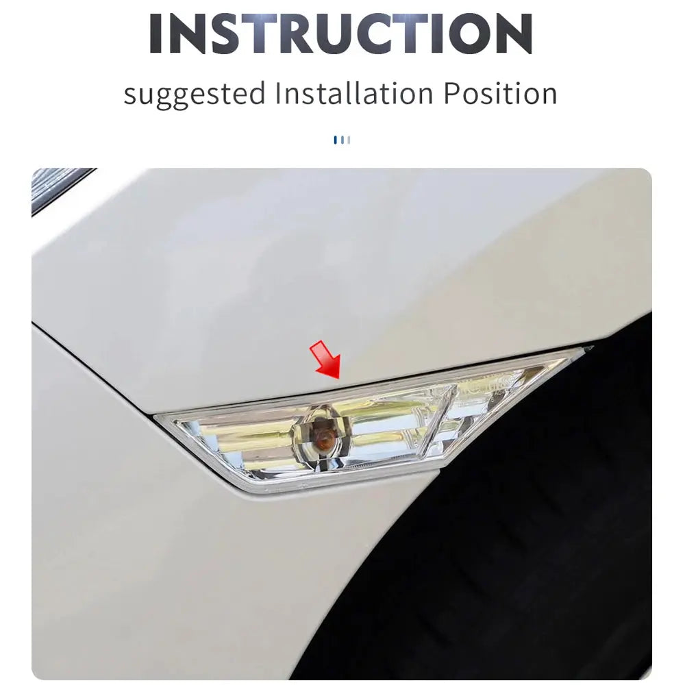Dynamic Smoked LED Side Marker Lights for Honda Civic 10th Gen 2016 2017 2018 2019 2020 2021 Canbus Turn Signal Lamps by InterCyprus Trading Ltd