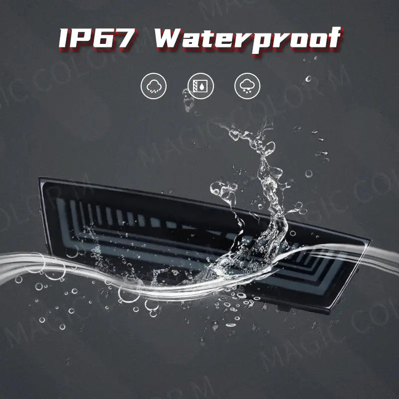 For Tesla Model Y 2019 2020 2021 2022 3-in-1 Functions Rear Running Light Brake Dynamic Yellow Turn Signal Lamp LED Pilot Light by InterCyprus Trading Ltd