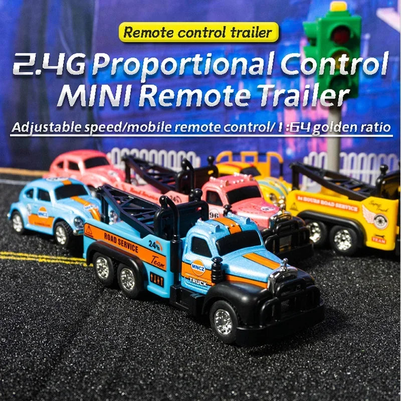 RC Car Pickup Rescue Truck 1/64 &ndash; App Controlled Fun