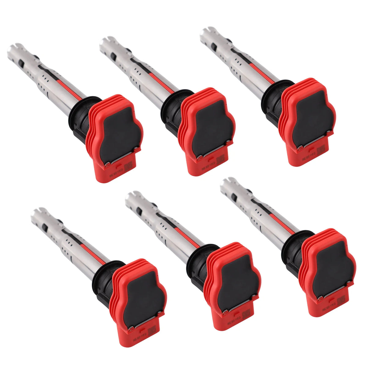 Set of 6 Ignition Coils for VW Touareg V6 Audi A7 A8 A4 A5 A6 Q5 Q7 by InterCyprus Trading Ltd