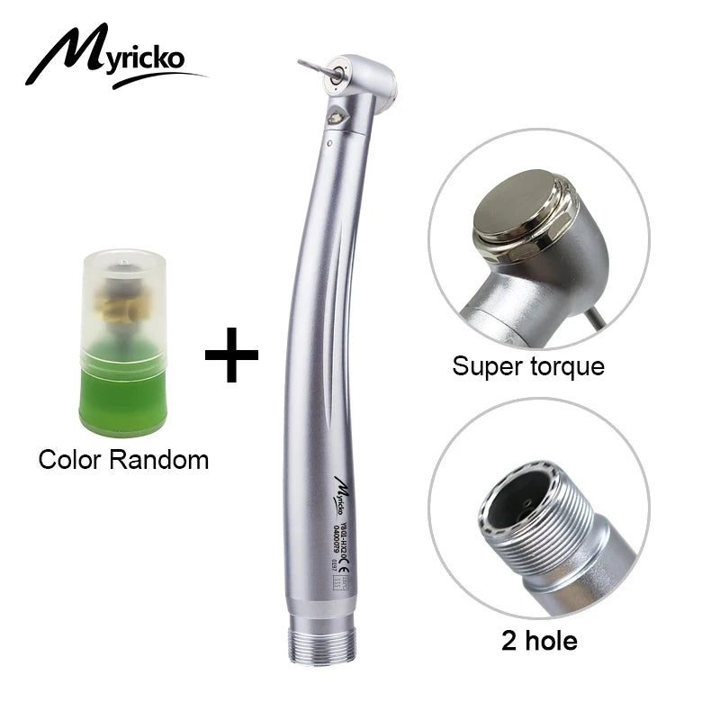 Dental Rotation LED Handpiece WJ162164 &ndash; High Speed Turbine 2 hole torque set / CHINA