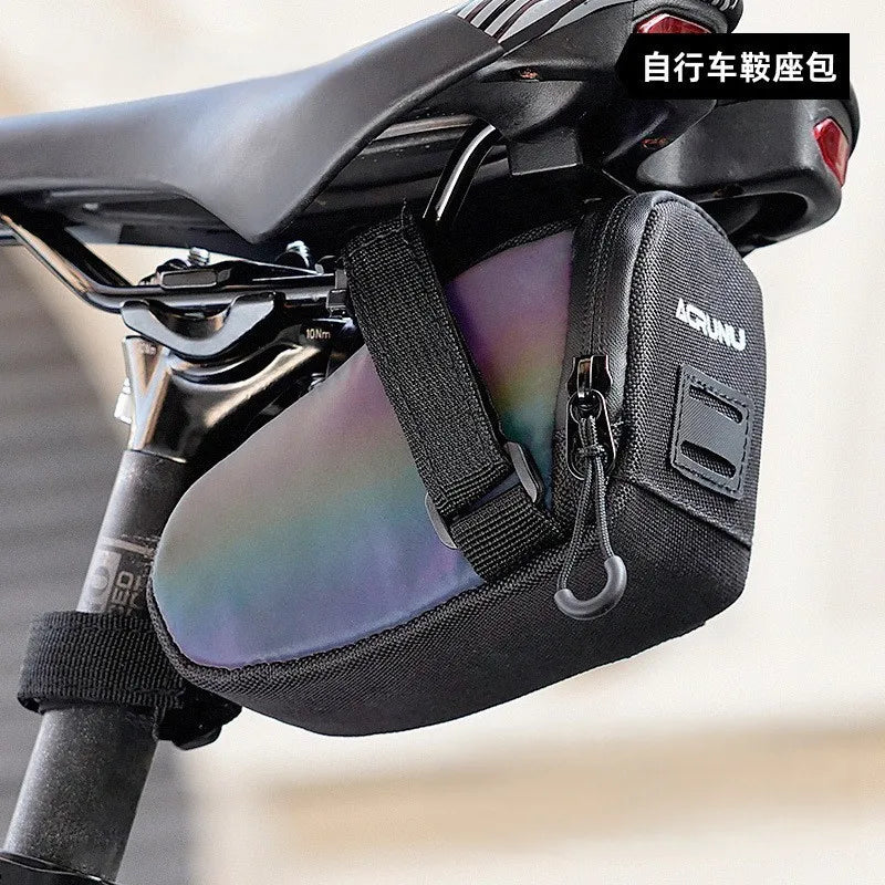 Waterproof Bicycle Saddle Bag for MTB and Road Bikes, Rear Tool Storage
