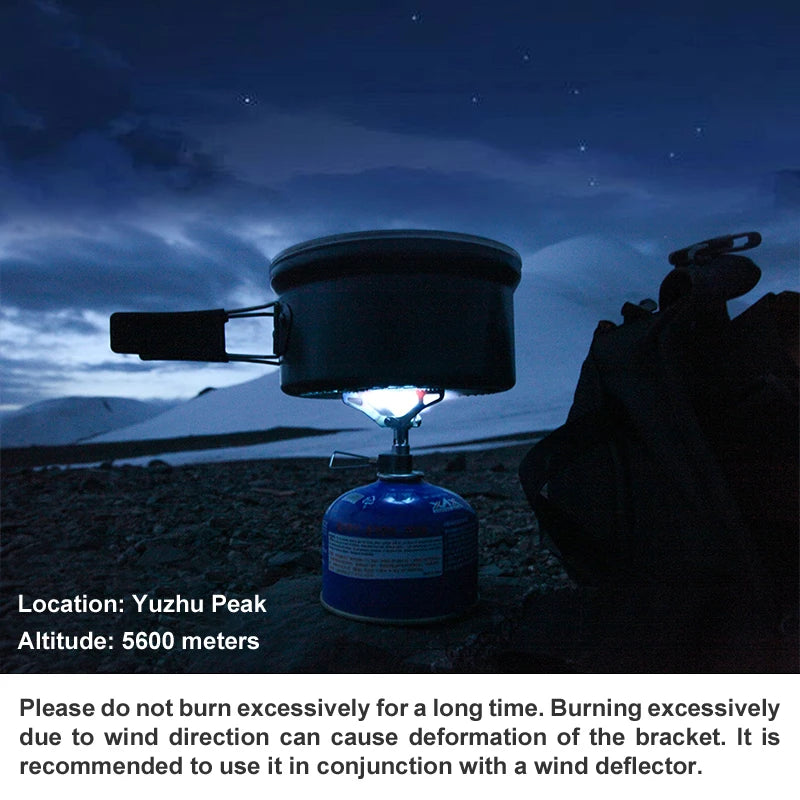 BRS-3000T Ultralight Titanium Gas Stove for Camping &amp; Hiking