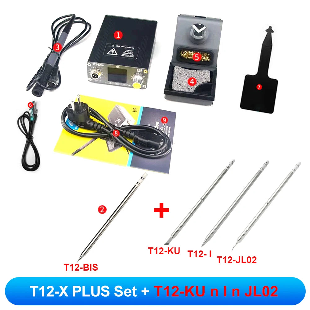 OSS T12-X Plus Solder Station 75W &ndash; Constant Temperature Add T12-KU-I-JL02