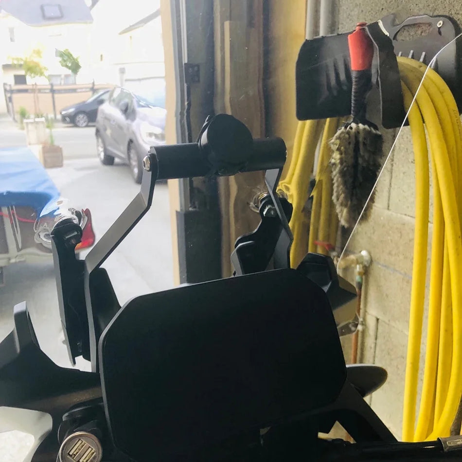 Držák telefonu BMW F800GS pro GPS navigaci, rychlá instalace, černý motocyklový doplněk