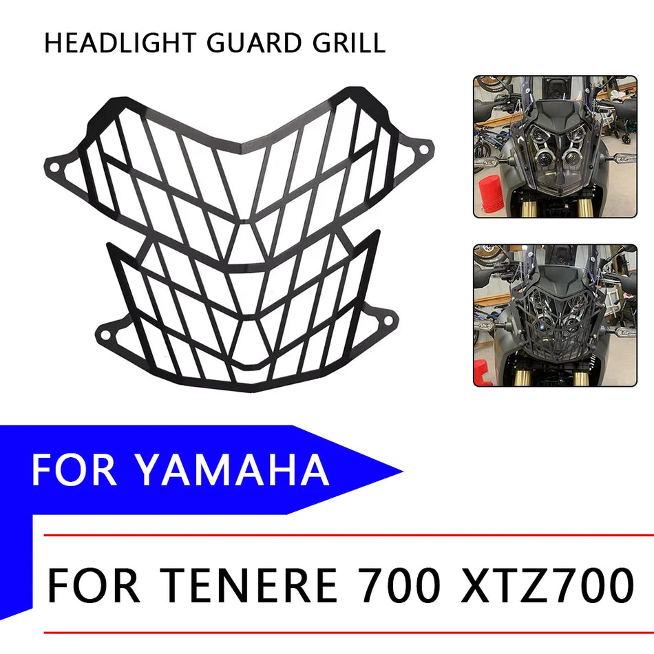 Yamaha Tenere 700 Headlight Guard Aluminum Protector