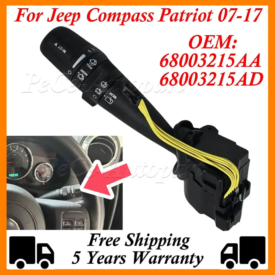 Scheibenwischerschalter für Chrysler PT Cruiser Jeep Compass