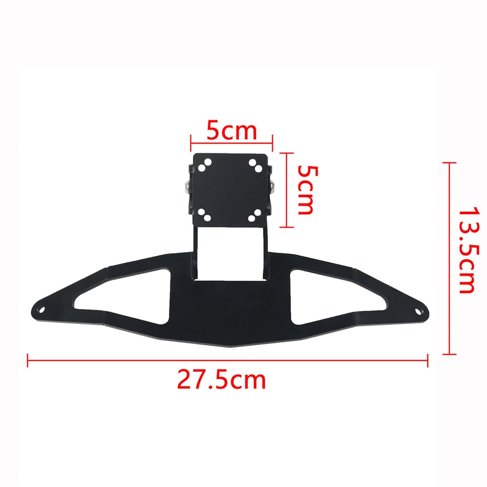 Honda VFR1200X Crosstourer GPS navigācijas turētājs telefona stiprinājumam, melns, universāls
