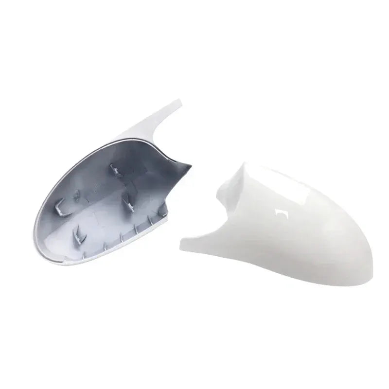 1 Pair White Rearview Exterior Side Mirror Caps for BMW E90 E91 E92 E93 E81 E87 E82 E88 3 1 Series M Design replacement by InterCyprus Trading Ltd