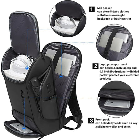 BANGE Business USB Charging Smart Backpacks &ndash; USB Charging