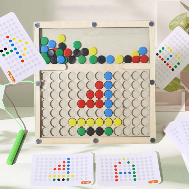 Card Puzzle Maze Toy &ndash; Educational Montessori Travel Toy NB220C1