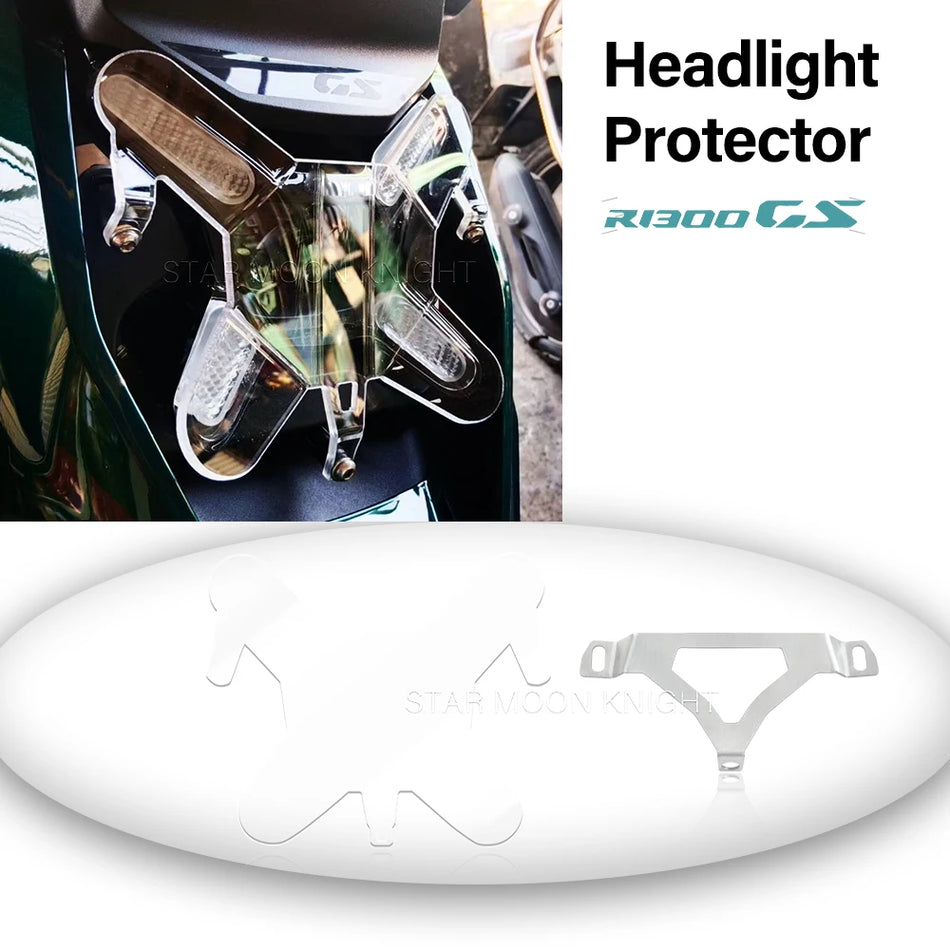 Защитное стекло фары BMW 1300 GS, акриловая передняя крышка фары для модели 2024 года, прочный щит