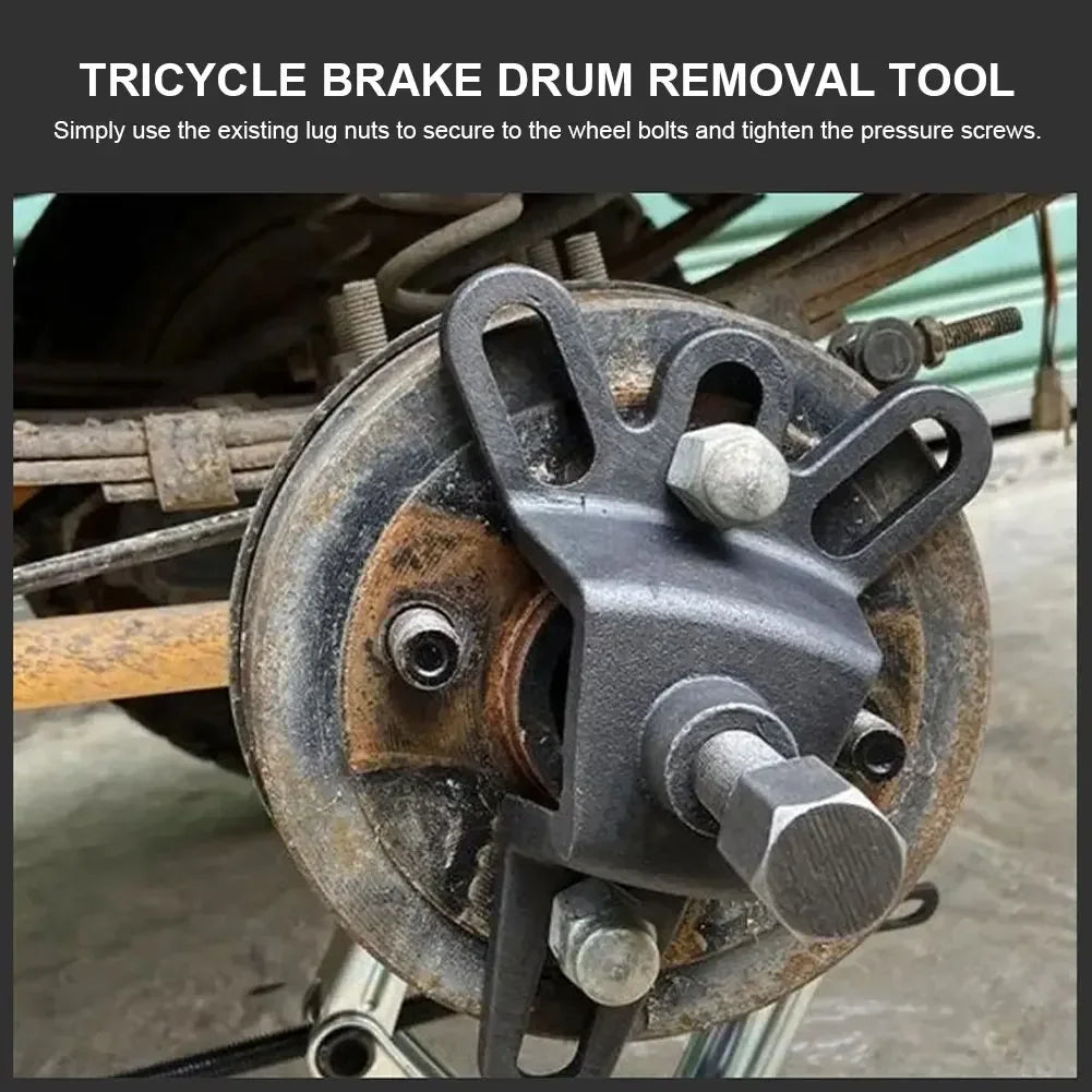 Universal Brake Drum Puller &ndash; Four Hole Wheel Hub Repair