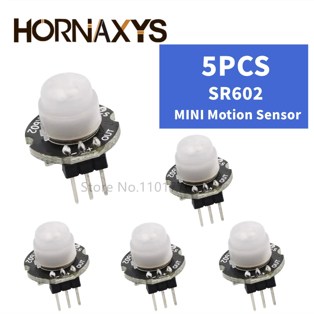 SR602 PIR Motion Sensor Module Kit &ndash; Enhanced Detection for Arduino Projects SR602 5pcs