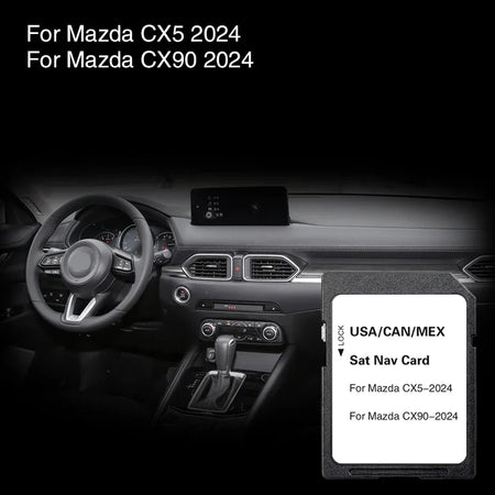 Gps Navigation SD Card Mazda CX5 CX90 &ndash; NA Map Update CHINA / for Mazda CX-5 2024