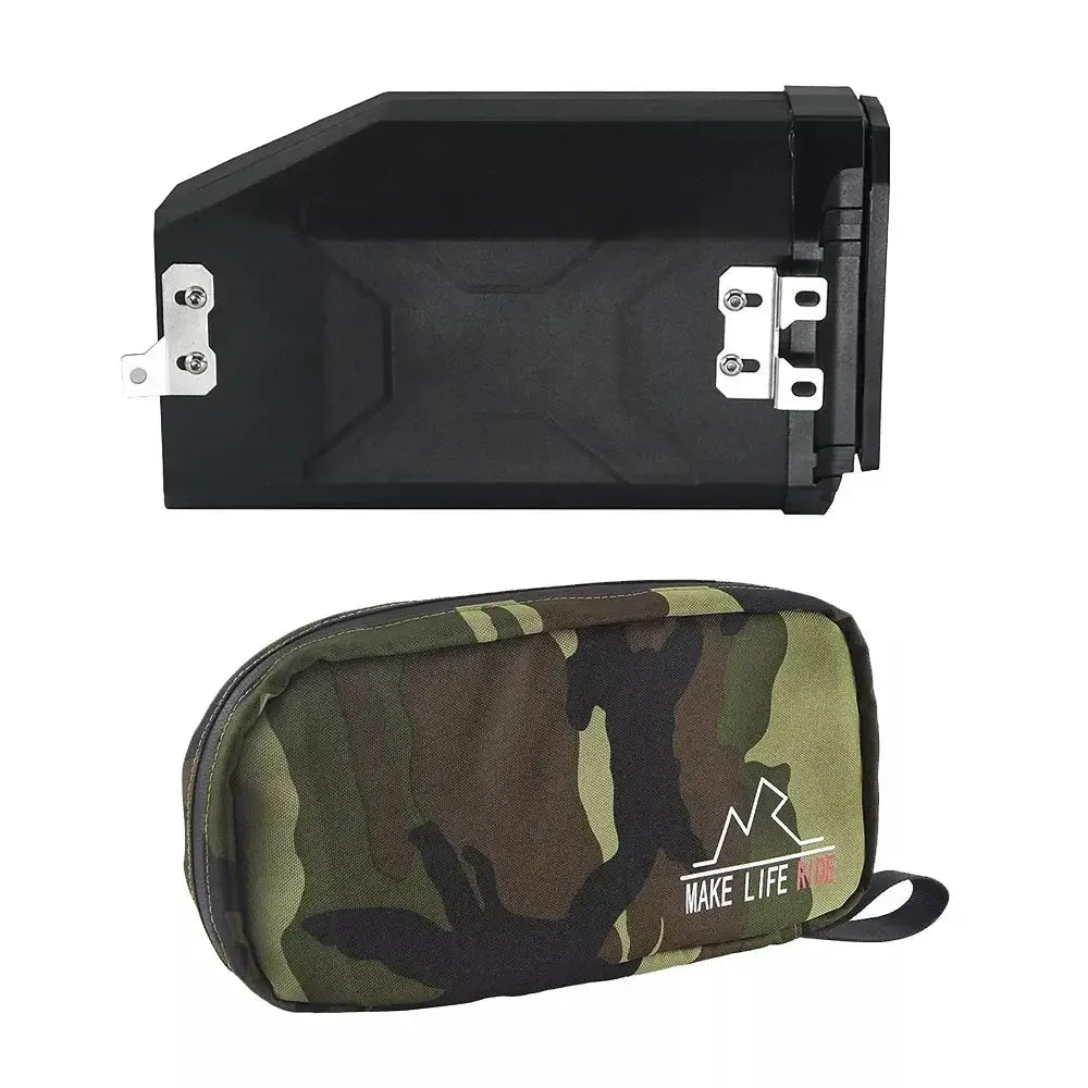 For Benelli TRK502 TRK502X TRK 502 X 2016-2023 Motorcycle 5L Storage Case Side Bracket Tool Box Decorative Plastic Box Toolbox by InterCyprus Trading Ltd