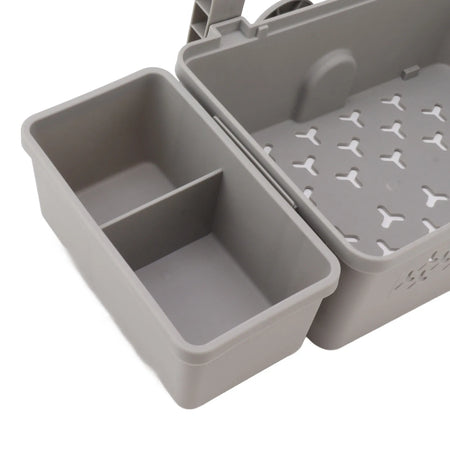 Poolside Storage Basket - Cup Holder and Poolside Organizer