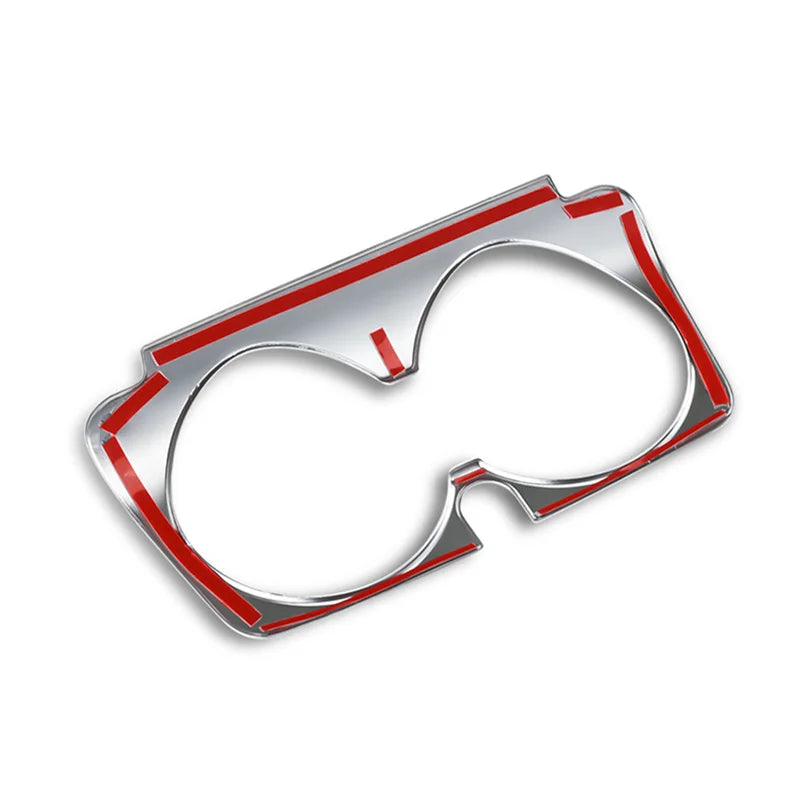 Mercedes Benz C E GLC Class Carbon Fiber Texture Gear Shift Panel &amp; Cup Holder Cover - W205 W213 X253 2016-2021