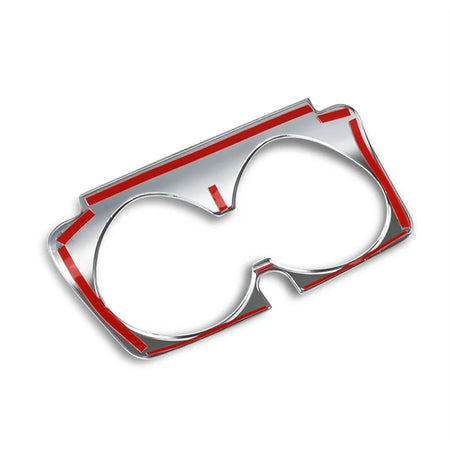 Mercedes Benz C E GLC Class Carbon Fiber Texture Gear Shift Panel &amp; Cup Holder Cover - W205 W213 X253 2016-2021