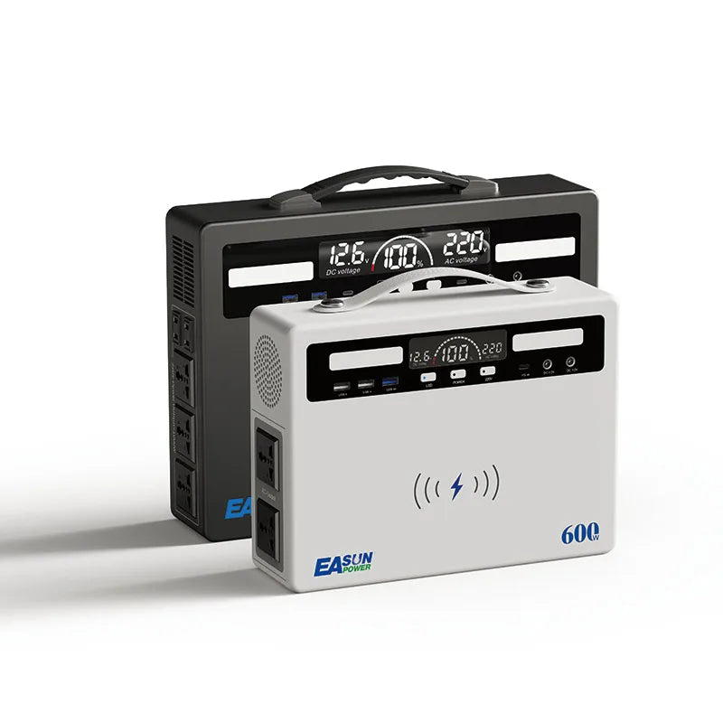 Портативная электростанция 600W 586Wh и 1000W 781Wh с литий-полимерным аккумулятором для кемпинга на открытом воздухе, автодома и дома