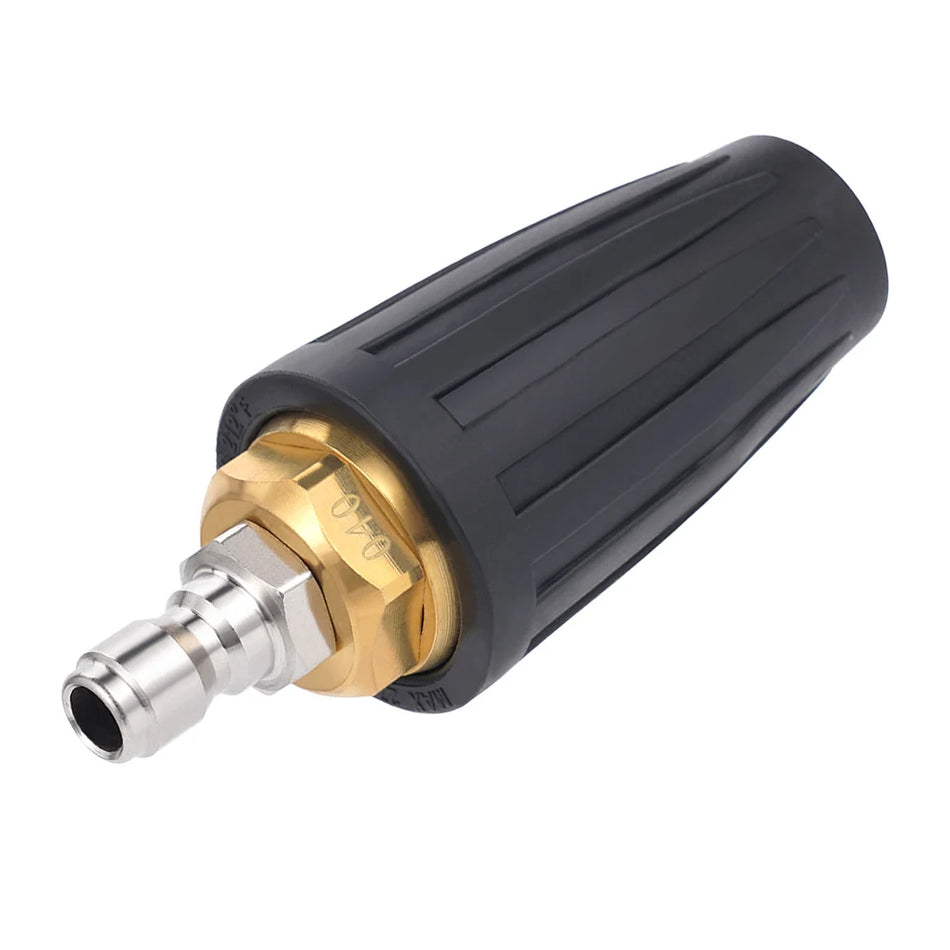 Drehbare Hochdruck-Wasserpistole 4000 PSI Düse, Kupfer 1/4 Schnellverbinder