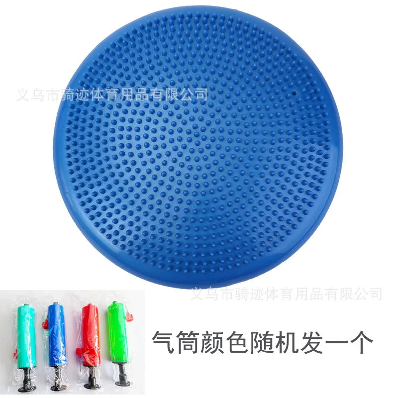 Balance Pad Yoga Massage Seat Cushion &ndash; Explosion-Proof blue air pump