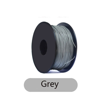 TPU 3D Printer Flexible Filament 250g 80M &ndash; High Strength Grey