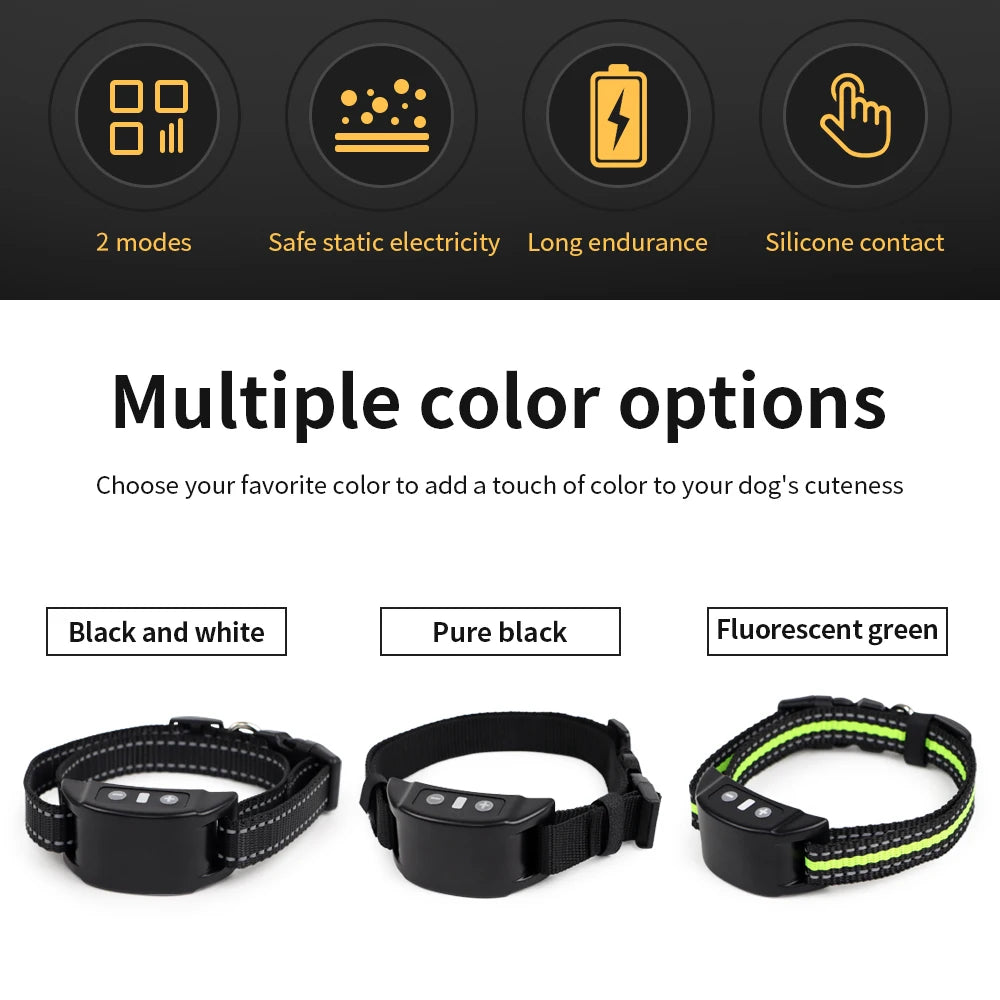 Dog Training Collars Chargeable Anti Bark &ndash; Low Static