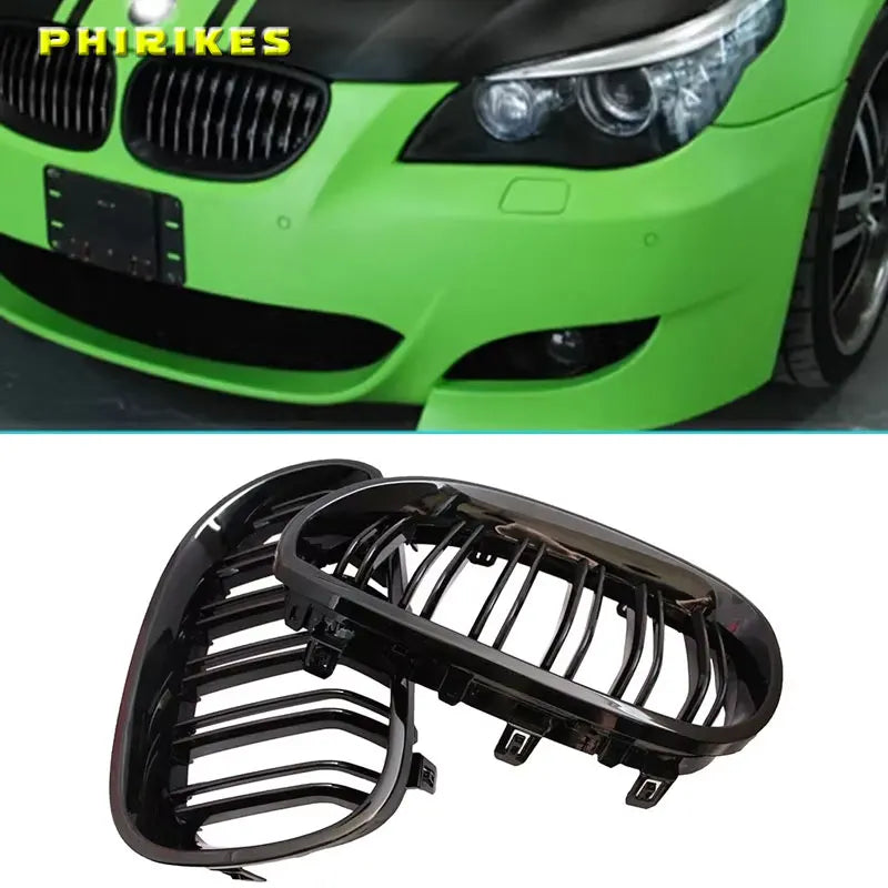 Glanzzwart Voor Racing Grille Voor BMW 5 Serie E60 E61