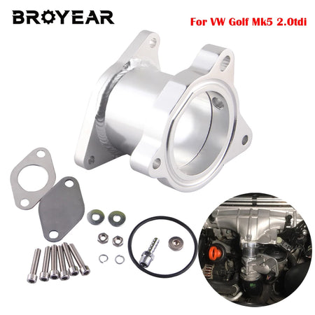 Adapter Valve Kit With Alloy for VW Golf Mk5 and Skoda 2.0 TDI by InterCyprus Trading Ltd
