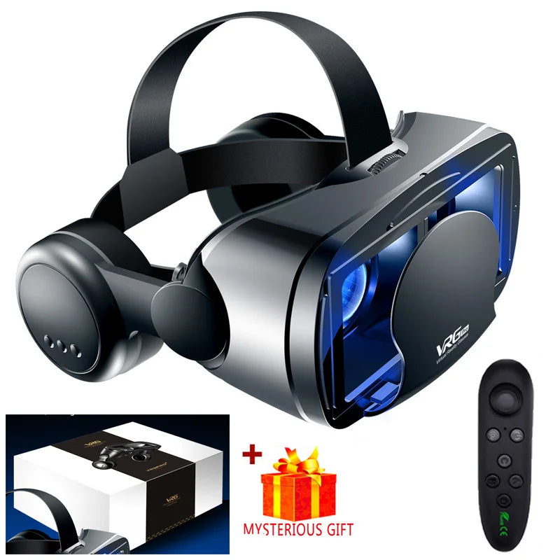 VRG Pro 3D Virtual Reality Glasses with Ipega Mocute Controller With Box With Remote / China
