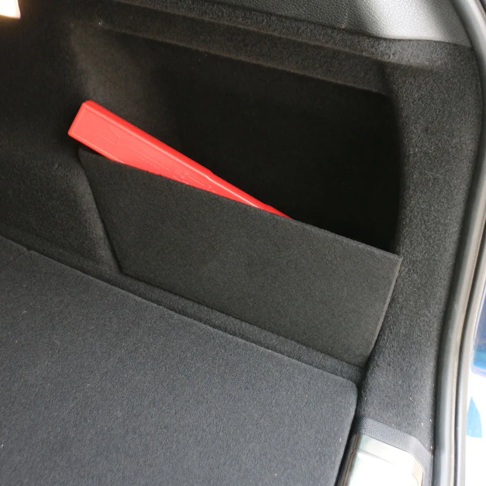 Trunk Organizer for BMW X1 F48 Nylon 2-Piece Set with Durable Side Storage Panels