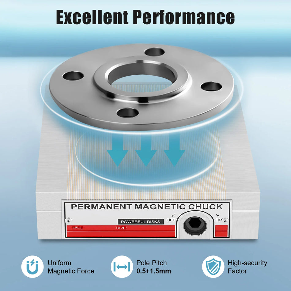 Magnetic Chuck – Powerful Suction And Easy Operation