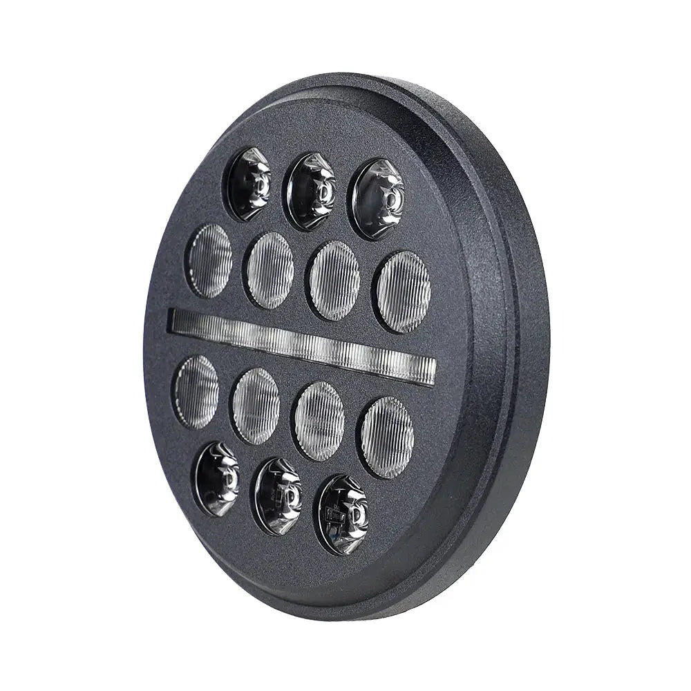 5-3/4" 5.75 LED Headlight Hi/Low Beam DRL Light for Sportster XL 883 1200 Dyna by InterCyprus Trading Ltd
