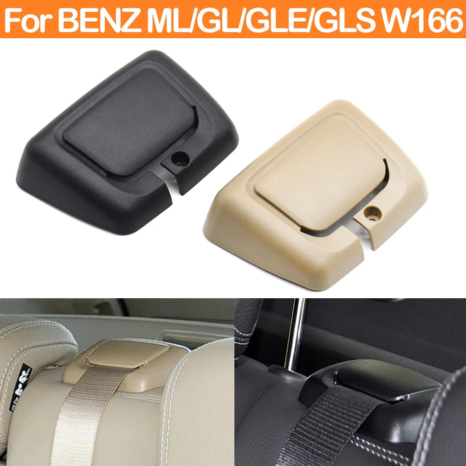 Rear Seat Belt Buckle Clip Cover for Mercedes-Benz ML GL GLE GLS W166 X166 W292 Fits Precisely