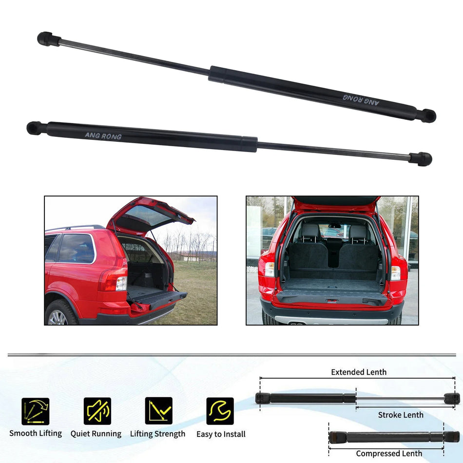 Takaluukun kaasujouset pari Volvo XC90 MK1 2002-2014 takaluukku jälkimarkkinat
