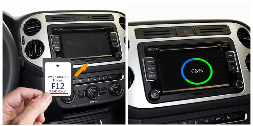 For Ford Galaxy SYNC2 Navigation SD Card - Romania Norway