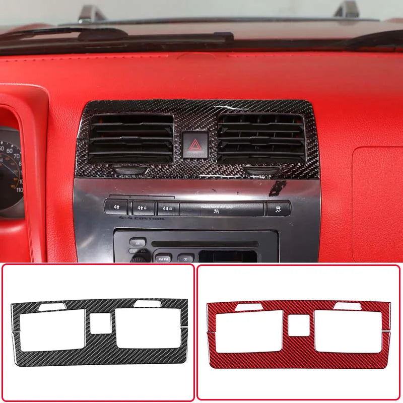 Samolepka rámu výdechu vzduchu z uhlíkových vláken Hummer H3 2005 2009