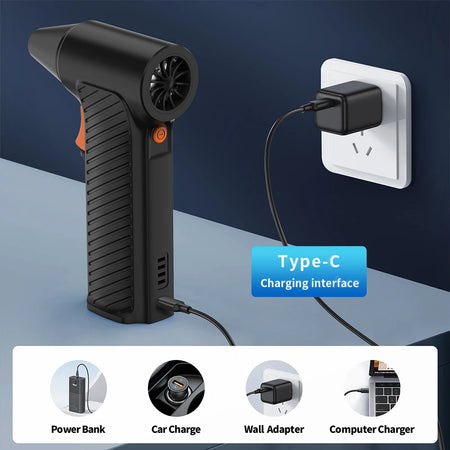 Handheld Violent Hair Dryer &ndash; Ultra-High Speed Blower