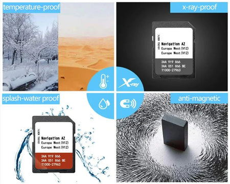 Support For VW Caddy GP Kombi A5 2011-2015&ndash;Europe SD Card