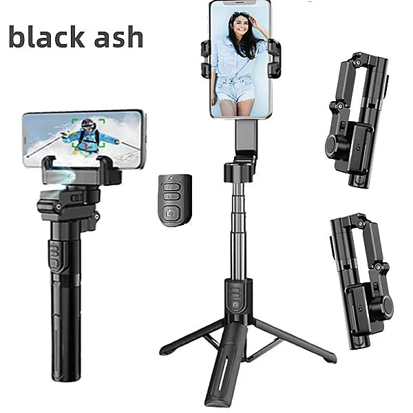 MEUYAG AI Face Tracking Gimbal Stabilizer with Bluetooth Shutter Black