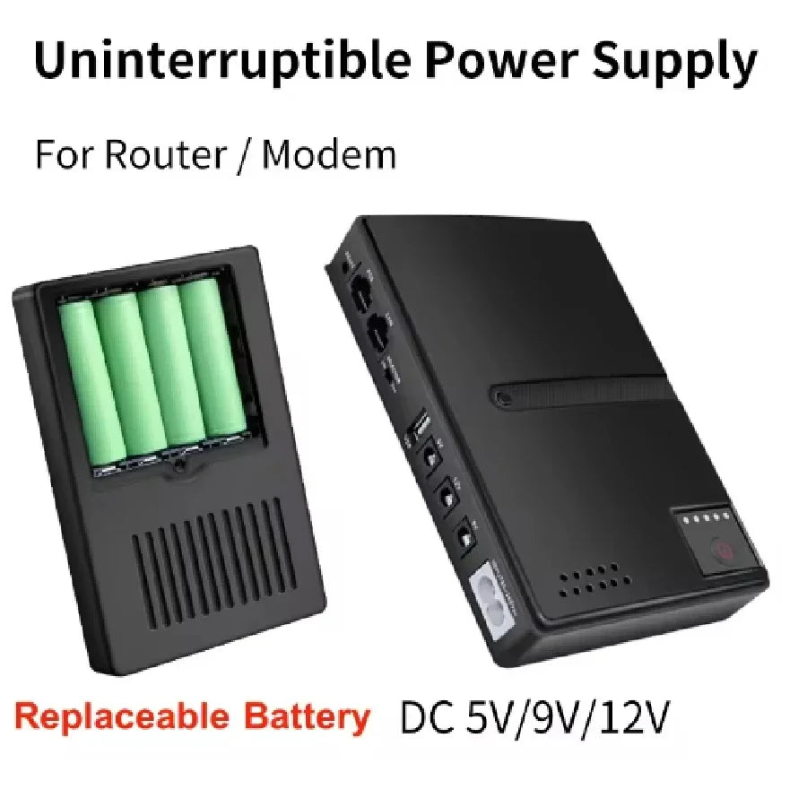 DC1018L &ndash; 10400mAh Backup UPS for Routers and Modems