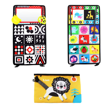 Baby Cloth Book &ndash; Engaging Early Educational Toy D with Cloth book