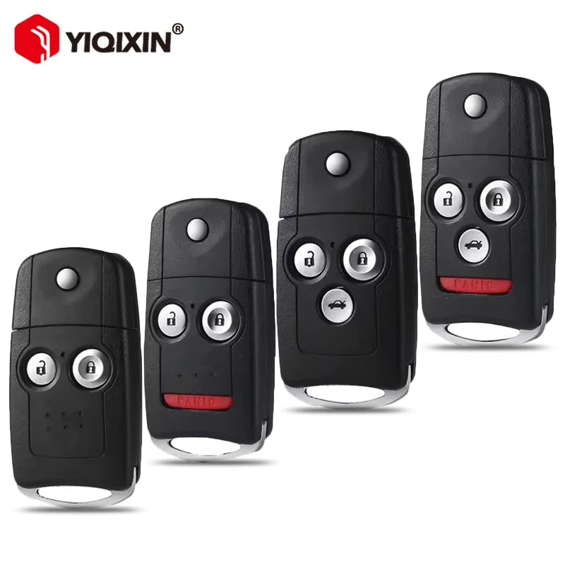 Avainkuoren kääntökotelo Honda Civic CR-V HR-V Odyssey Jazz 2/3/4 nappia, ABS-avainperäkuori