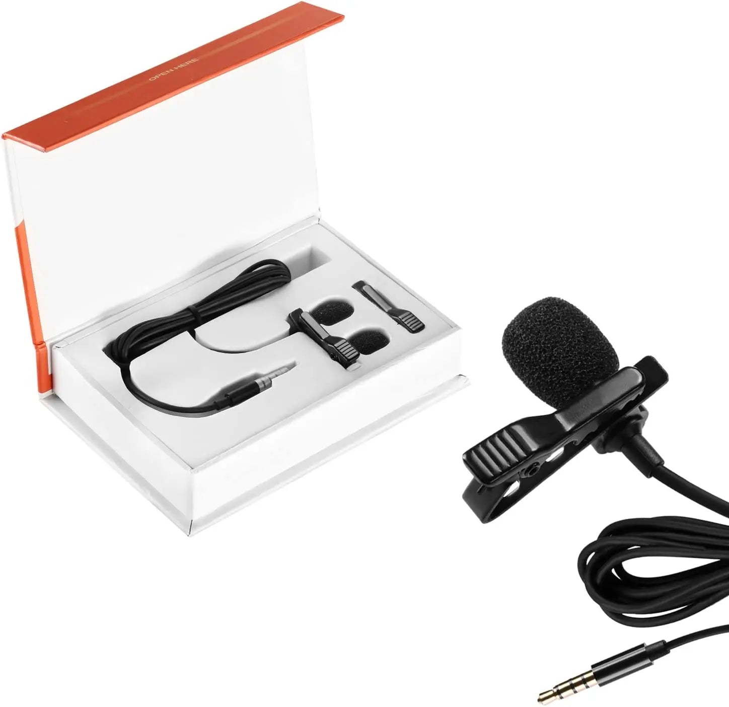 Neewer Lapel Microphone Clipon Mic &ndash; Clear Audio Experience