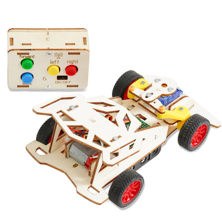 Science Toys Physics Experimental Tool Kit &ndash; Engaging DIY Remote Steering Car